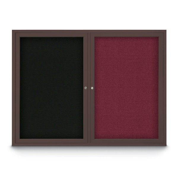 Corkboard, 24"x36", Pearl/Satin